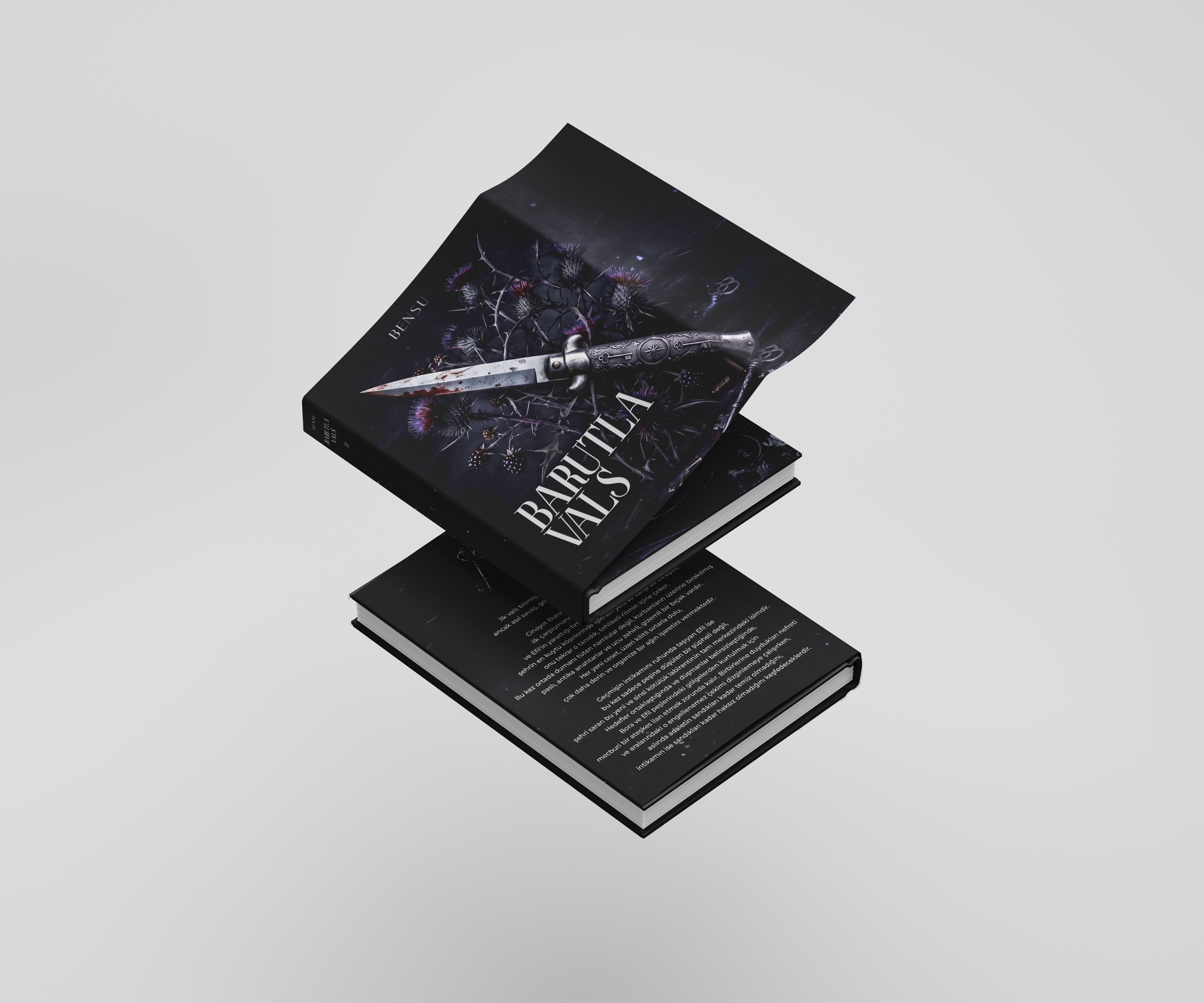 Barutla Vals II Kitap Mockup