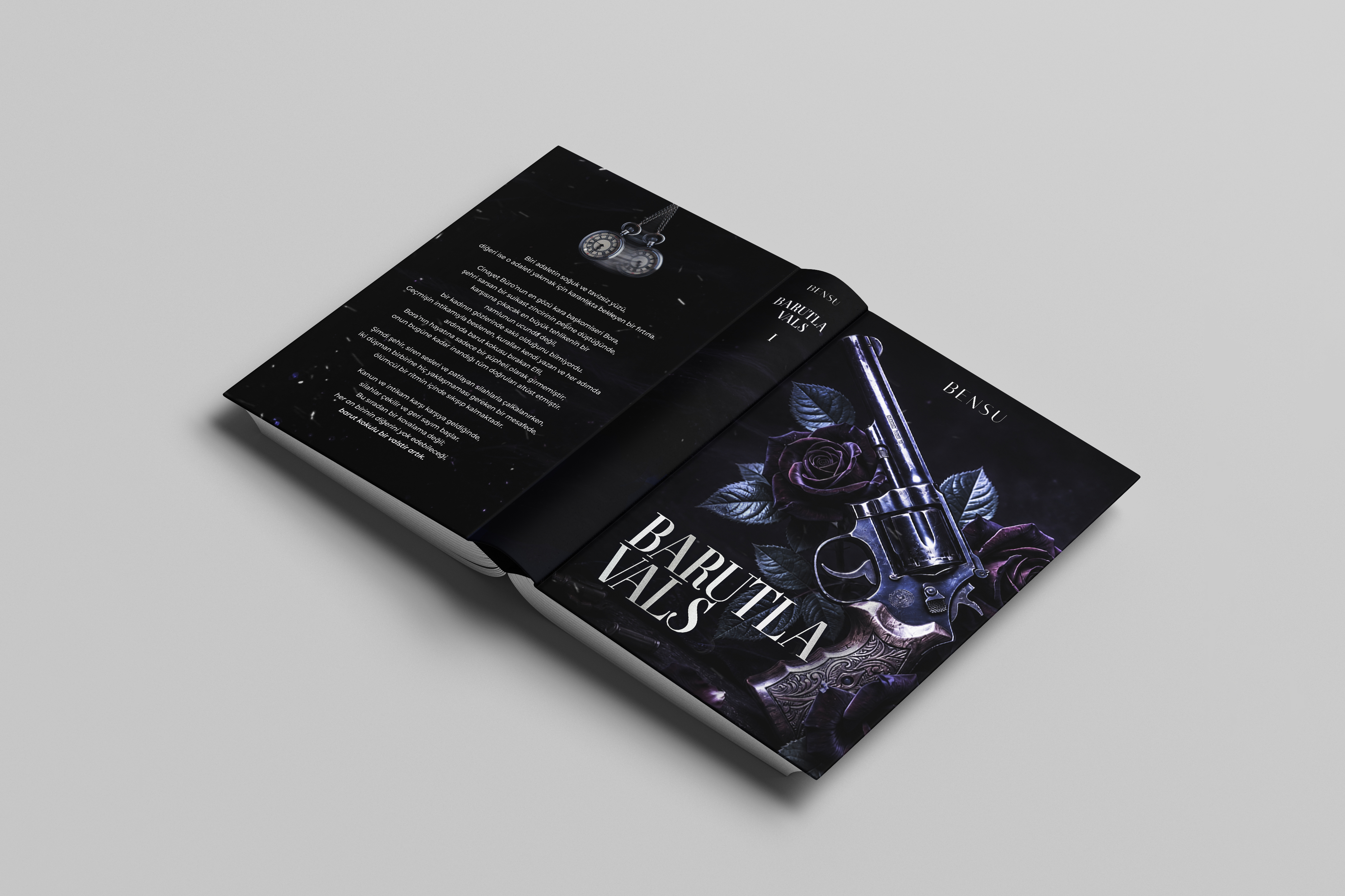 Revolver ve Gül Detayları