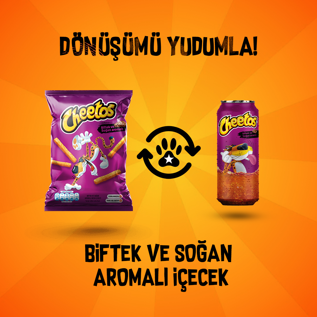 Cheetos Paket ve Kutu Dönüşümü
